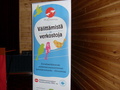 Tähän kylttiin kiteytyi päivämme anti Hyvän mielen ylläpidosta.